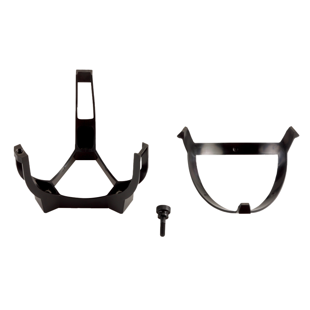 Garmin CCU mounting bracket set for Course Computer Unit, includes two black brackets and a screw