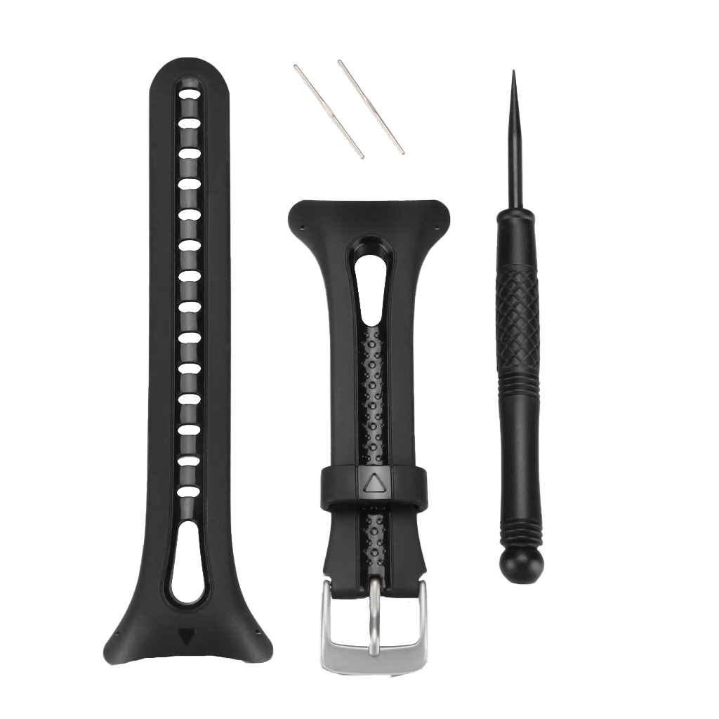 Garmin Watch Band - Large (for Forerunner 10/15, Black) by Garmin