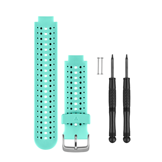 Garmin Frost Blue Silicone Watch Bands (010-11251-85) by Garmin