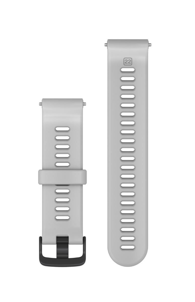 Garmin 745 Replacement Watch Strap, Slate Hardware with Whitestone Band (010-11251-9E) by Garmin