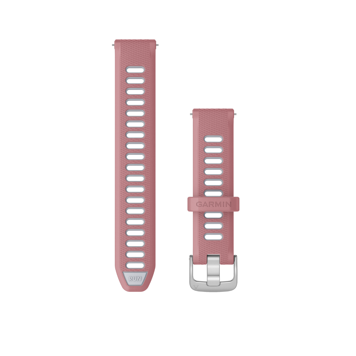 Garmin Quick Release Bands (18 mm) Pink/Whitestone with Silver Hardware (010-11251-A5) by Garmin