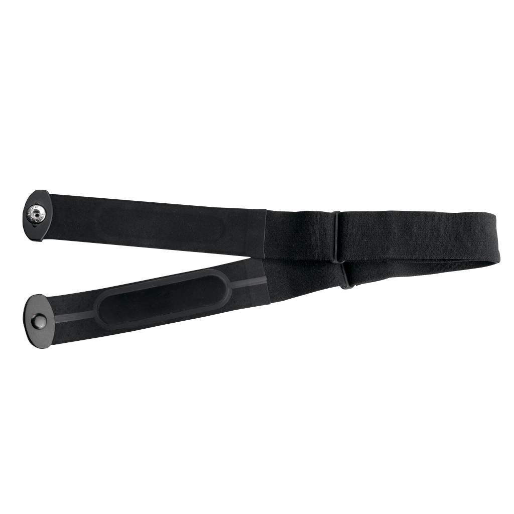 Garmin Soft Strap with Electrodes, black silicone heart-rate monitor strap (010-11254-02)