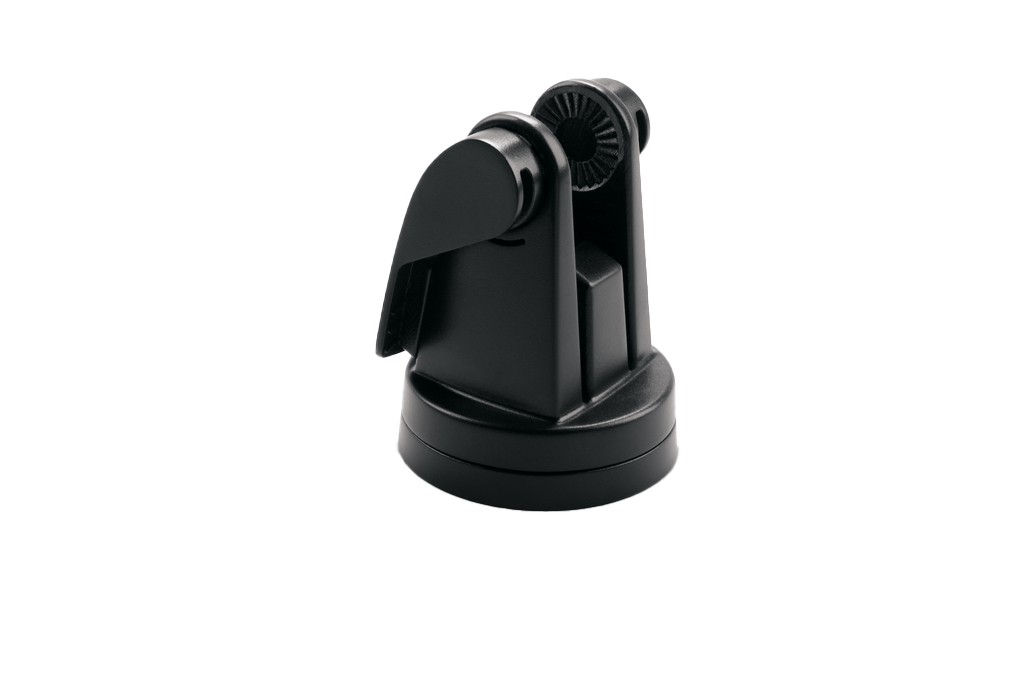 Garmin quick-release mount with tilt/swivel, black plastic, model 010-11677-00
