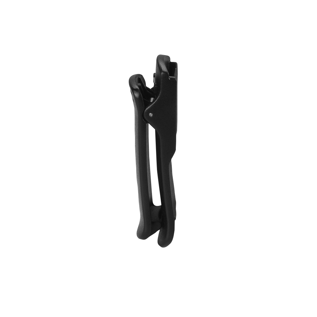 Garmin belt clip for spine mount, black plastic accessory