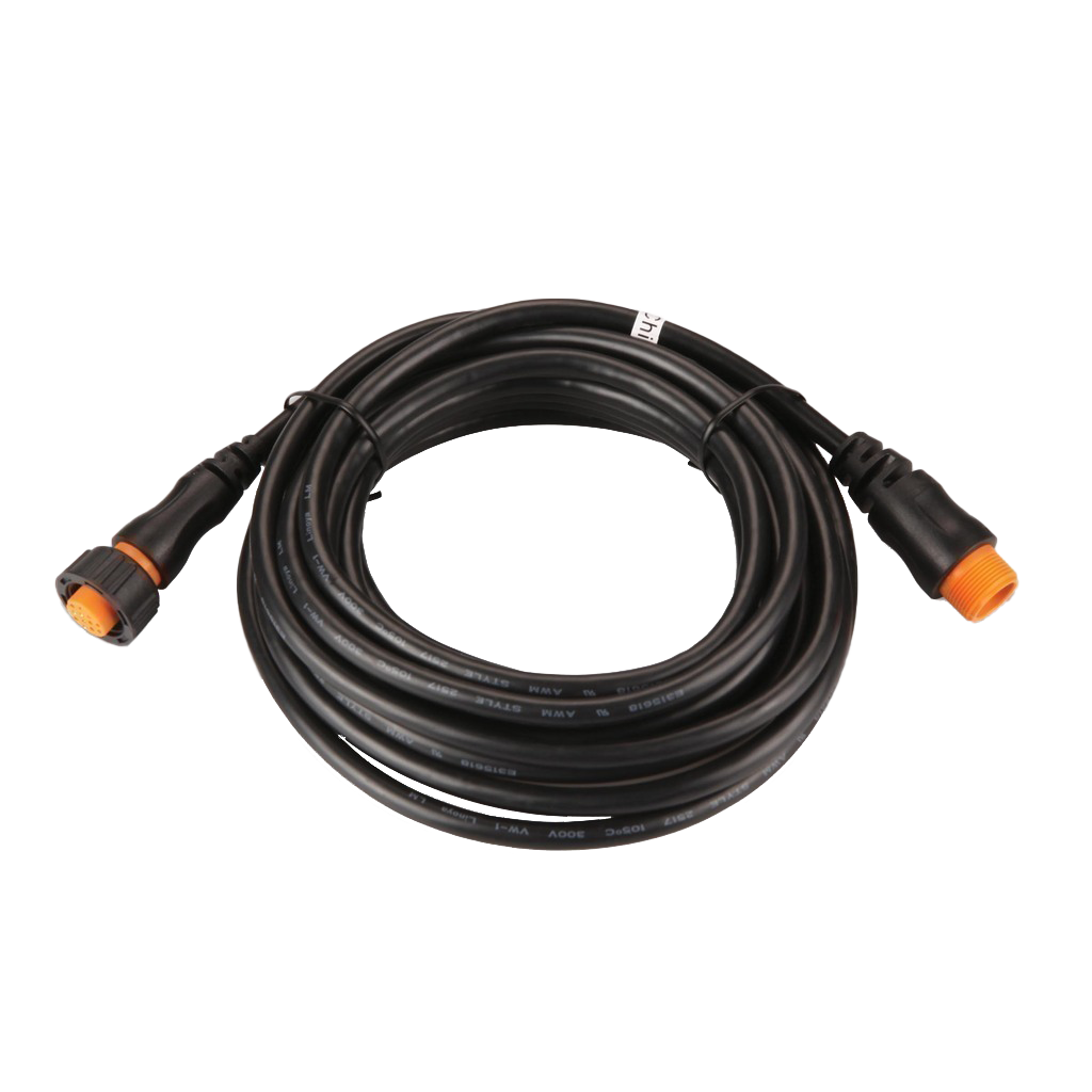 Garmin GRF 10 extension cable, 15m, black with orange end connectors