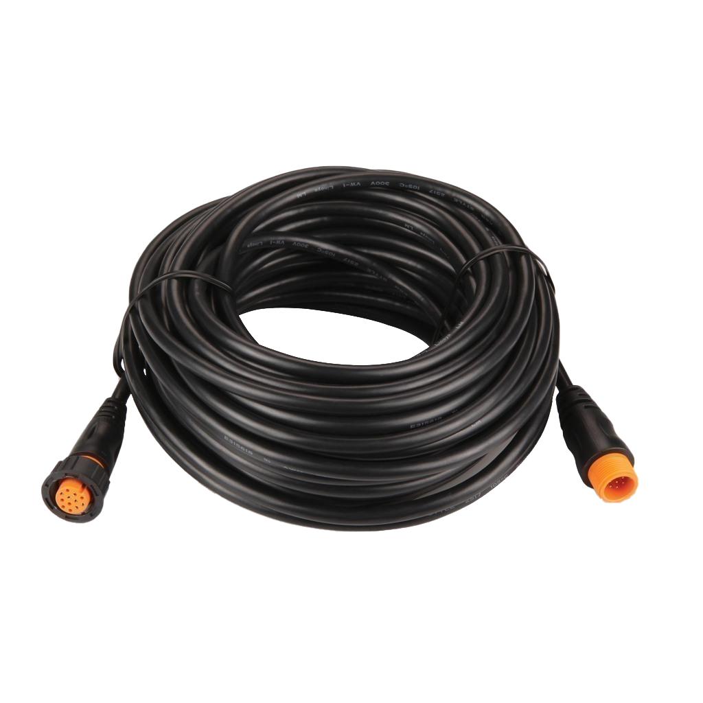 Garmin GRF 10 Extension Cable, 5m, black coil with orange connectors