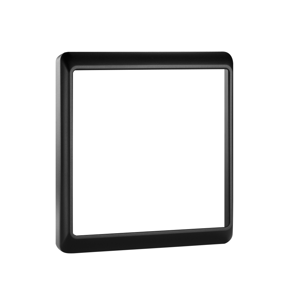 Garmin Trim Snap Piece Cover frame in black for marine electronics
