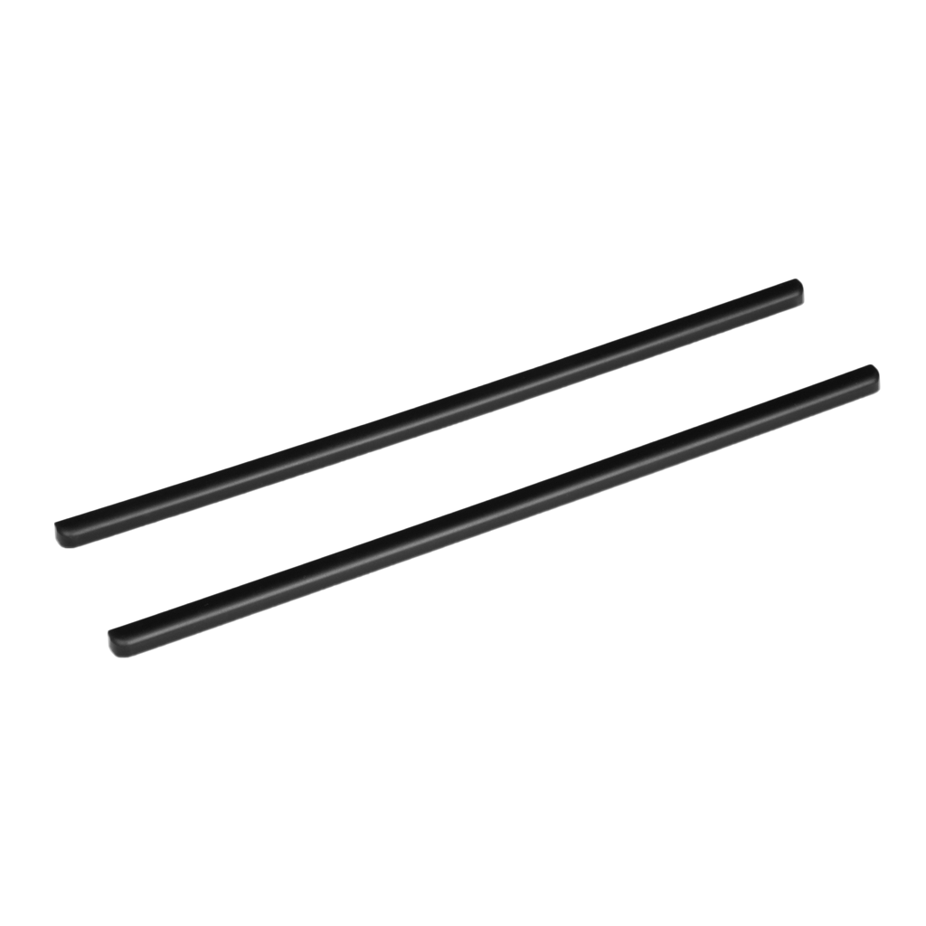Garmin GPSMAP 7x10 trim piece snap covers, black plastic, set of two