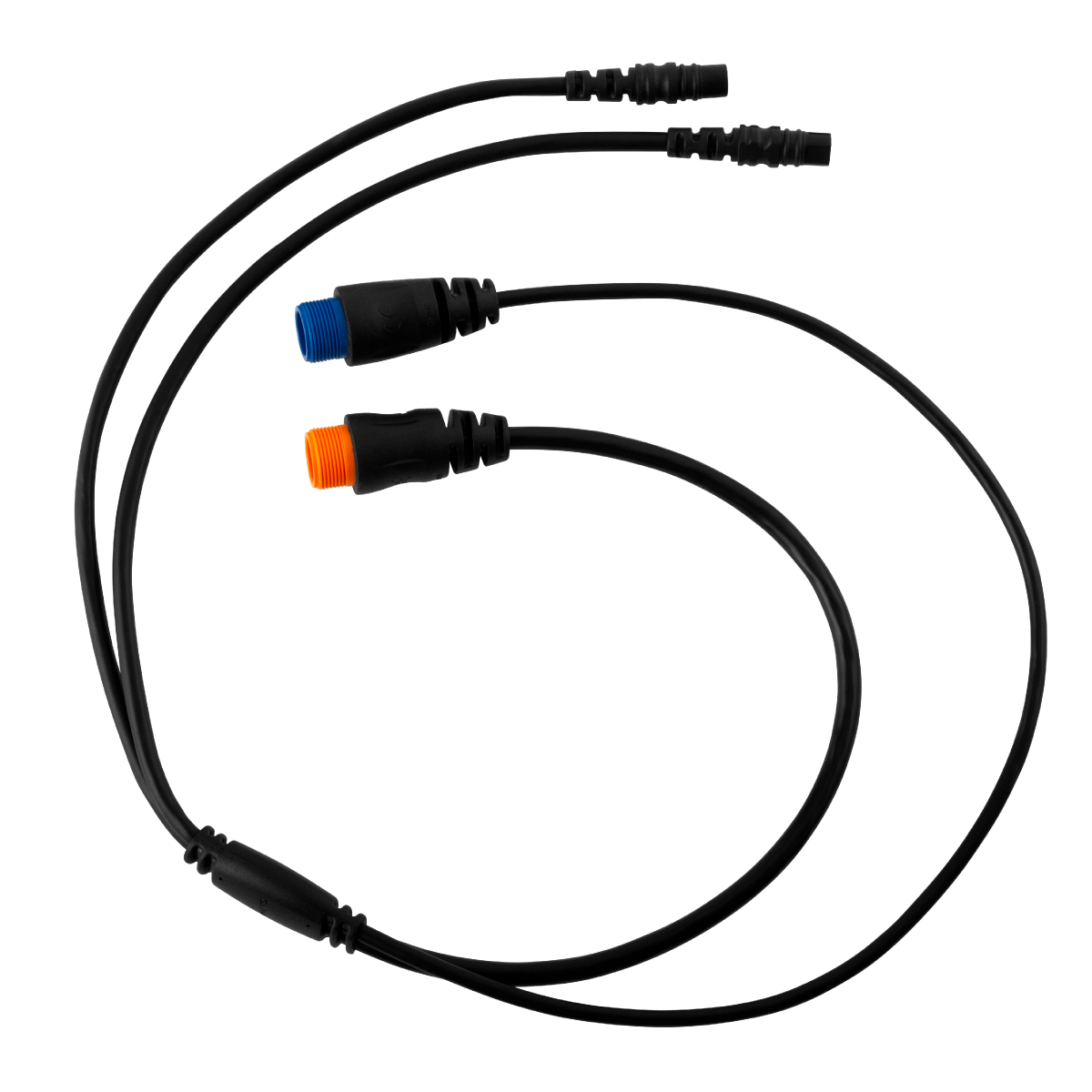 Garmin transducer adapter cable for EchoMAP P72/P79/GT30 with blue and orange connectors