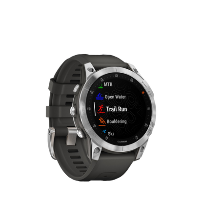 Garmin Epix (Gen 2), Slate Steel, Adventure GPS Smartwatch with Maps and Built-in Flashlight (Garmin Certified Refurbished) by Garmin