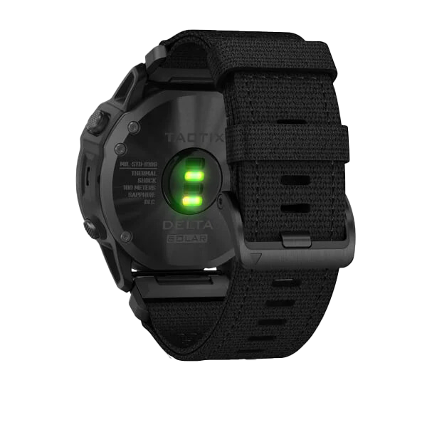 Garmin Tactix Delta Solar, Black with Black Nylon Band and Ballistics (010-02357-50) by Garmin