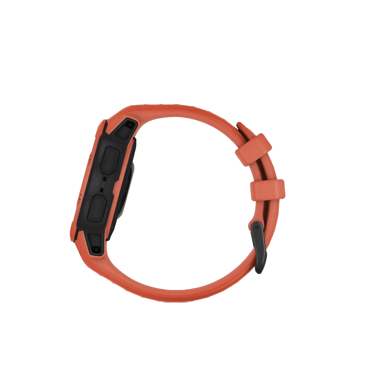 Garmin Instinct 2S smartwatch, Poppy orange silicone band