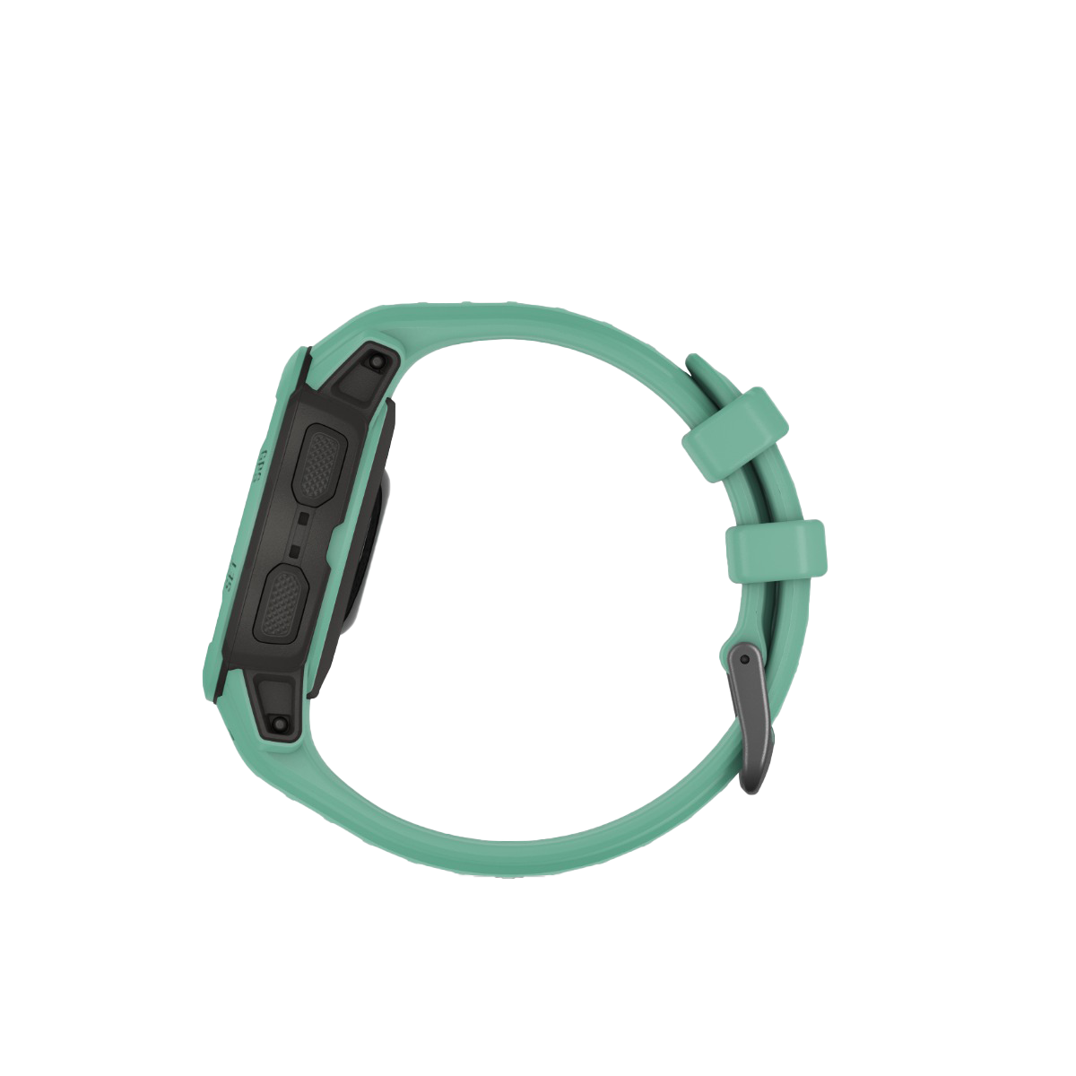 Garmin Instinct 2S Solar smartwatch with Neo Tropic green band