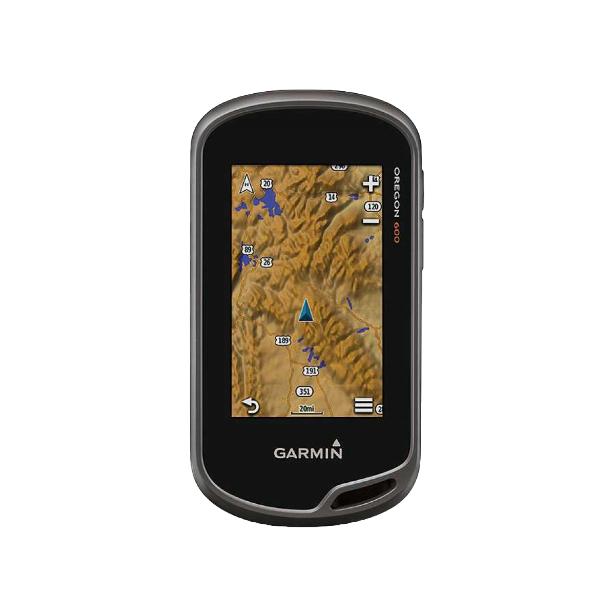 Garmin Oregon 600, Handheld Touchscreen Outdoor/Trail GPS with Maps (Garmin Certified Refurbished) by Garmin