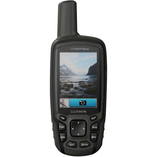 Garmin GPSMAP 64csx handheld GPS with maps, black, certified refurbished