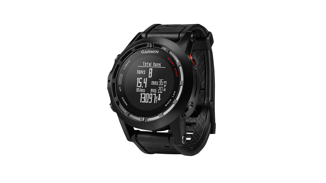 Garmin Fenix 2 GPS smartwatch, certified refurbished, black