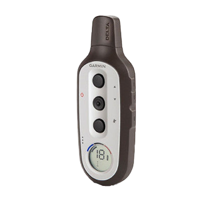 Garmin Delta Handheld dog training device, brown with gray front panel, certified refurbished