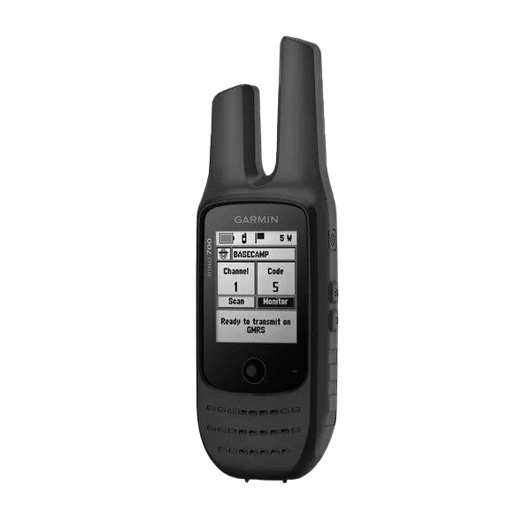 Garmin Rino 700 handheld GPS radio, refurbished, black