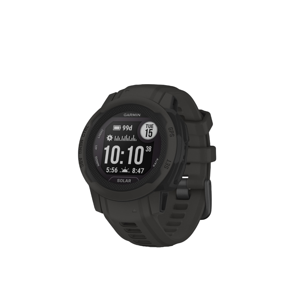 Garmin Instinct 2S Solar, Graphite (010-02564-10) by Garmin