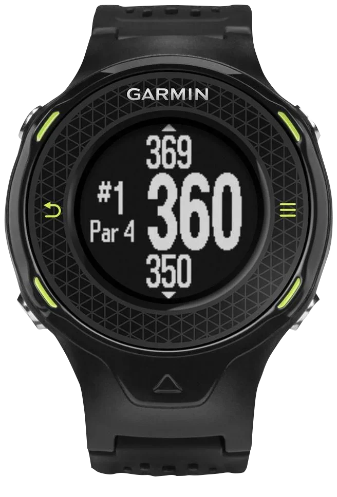 Garmin Approach S4, Black/Gray, Golf GPS Smartwatch & Rangefinder (Garmin Certified Refurbished) by Garmin