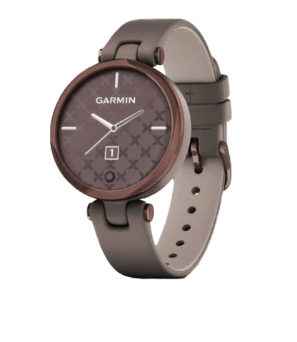 Garmin Lily - Dark Bronze Bezel with Paloma Case and Italian Leather Band (010-02384-A0) by Garmin
