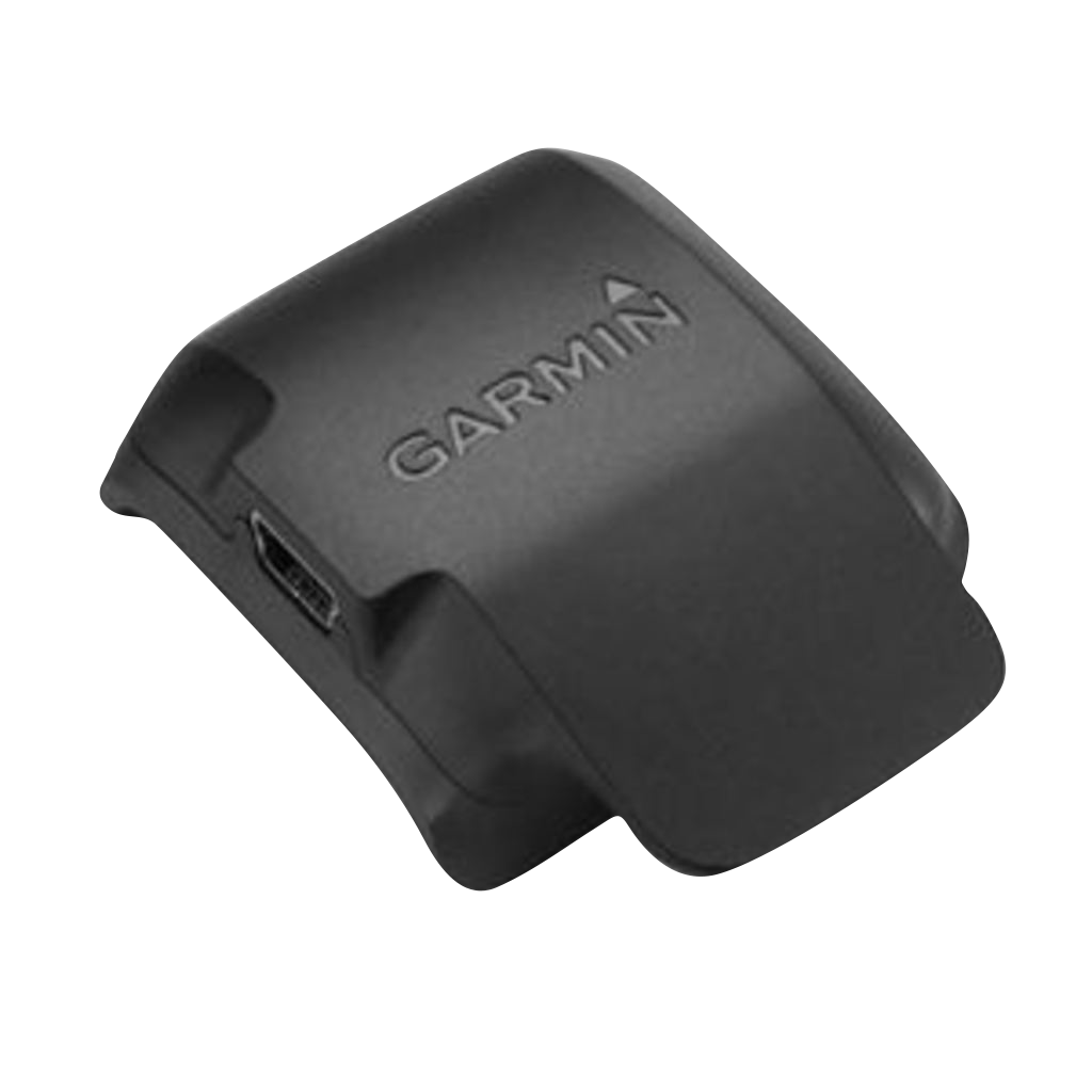 Garmin BarkLimiter Deluxe charging clip, black plastic accessory