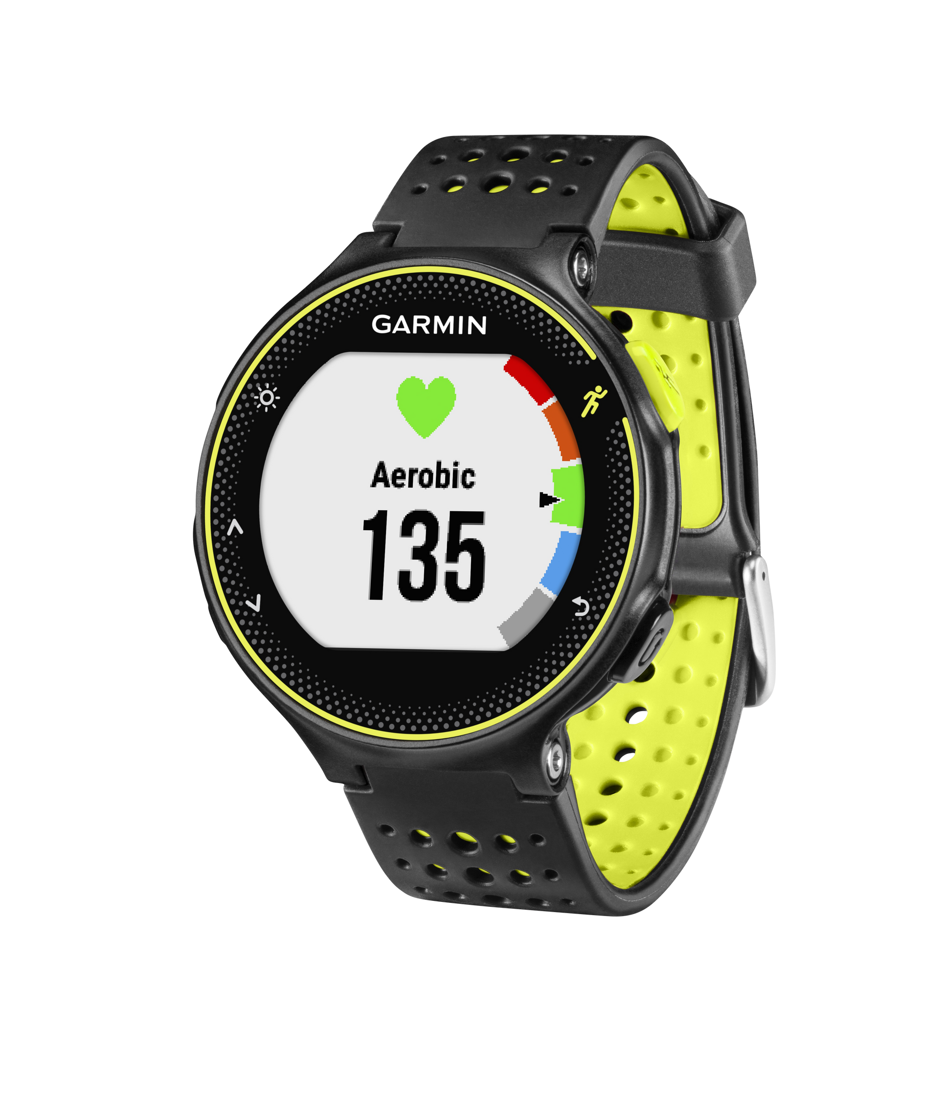 Garmin Forerunner 230, Force Yellow, Fitness GPS Smartwatch for Runners (Garmin Certified Refurbished) by Garmin