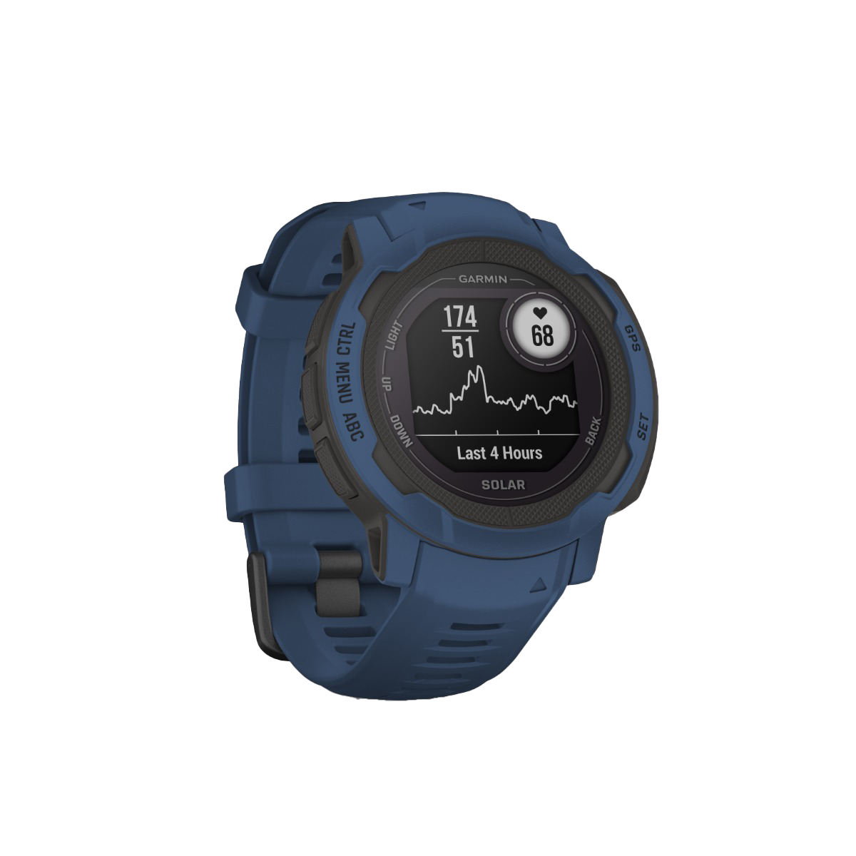 Garmin Instinct 2 Solar, Tidal Blue (010-02627-16) by Garmin
