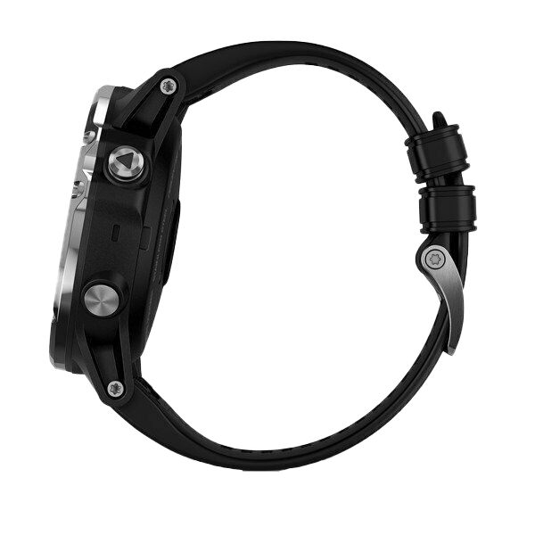 Garmin Descent Mk1, Silver with Black Band, Marine Smartwatch for Divers (Garmin Certified Refurbished) by Garmin