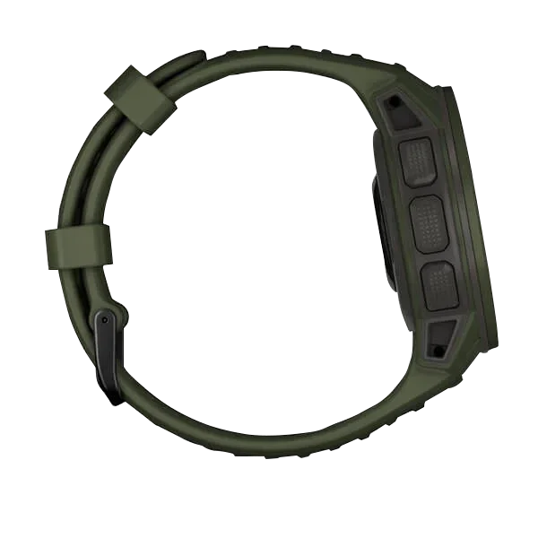Garmin Instinct Solar Tactical Edition Moss green smartwatch