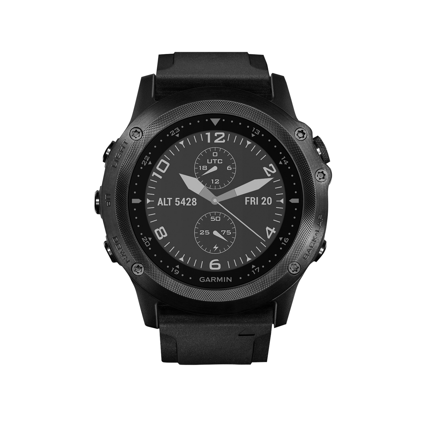 Garmin Tactix Bravo rugged GPS smartwatch with black silicone band (refurbished)