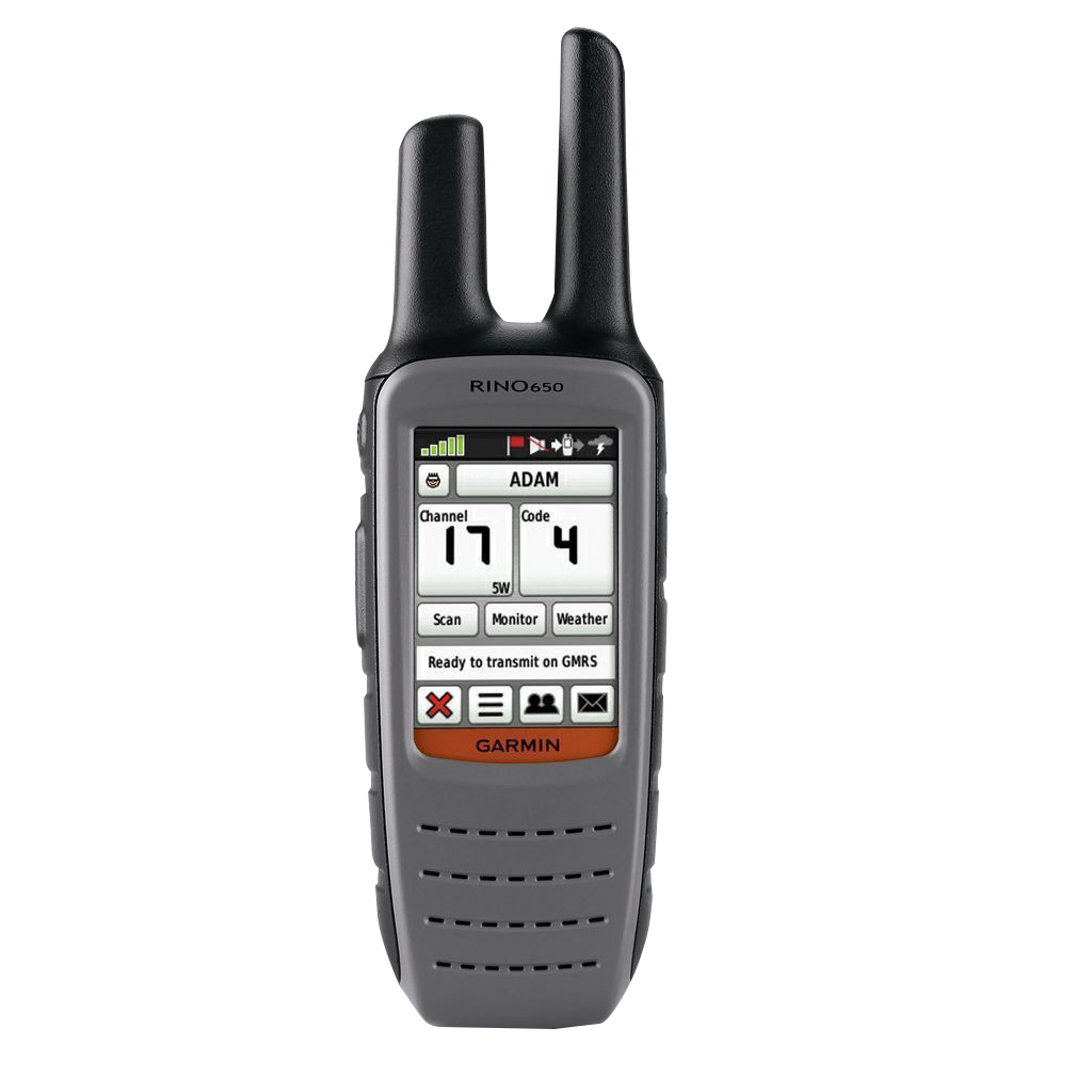 Garmin Rino 650, 2-Way Radio/GPS Navigator with Maps (Garmin Certified Refurbished) by Garmin