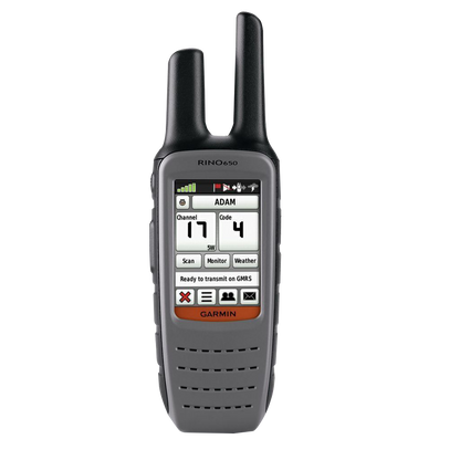 Garmin Rino 650, 2-Way Radio/GPS Navigator with Maps (Garmin Certified Refurbished) by Garmin