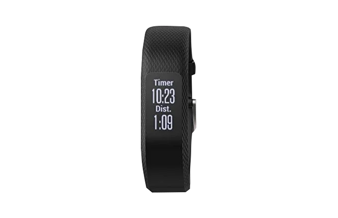 Garmin Vivosmart 3 smartwatch, black large band, certified refurbished