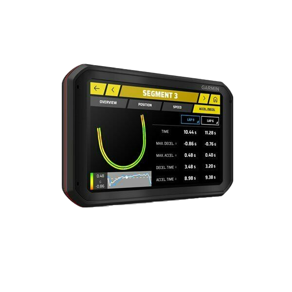 Garmin Catalyst Driving Performance Optimizer GPS navigation system, black with Garmin logo