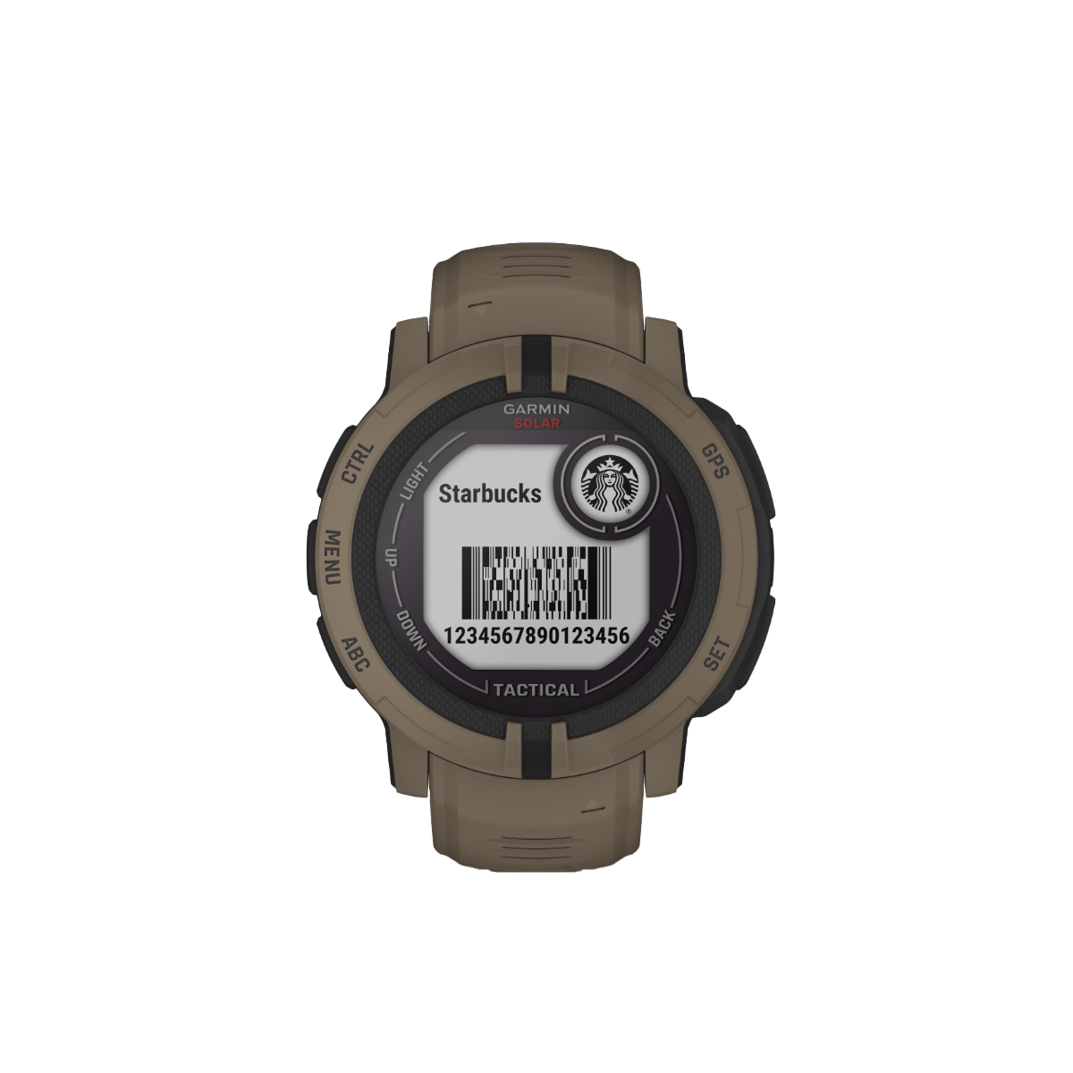 Garmin Instinct 2 Solar, Tactical Edition, Coyote Tan (010-02627-14) by Garmin