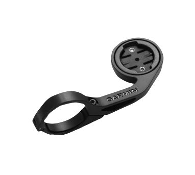 Garmin Out Front Bike Mount (010-11251-15), black handlebar GPS mount with Garmin branding