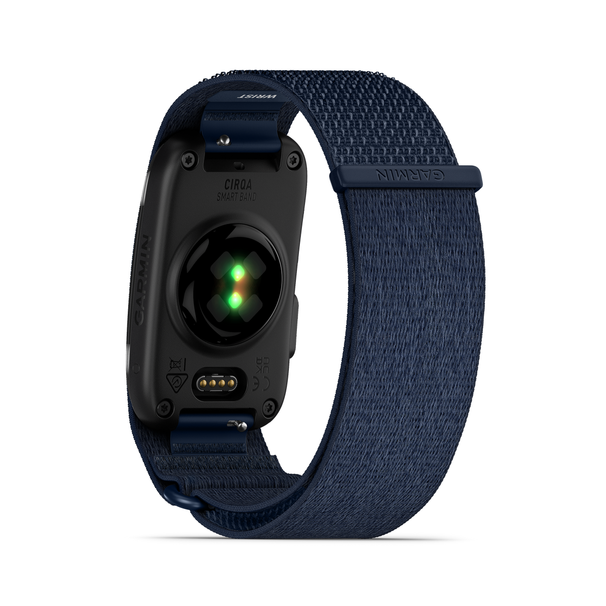 Garmin CIRQA Smart Band, Captain Blue fabric strap, L-XL