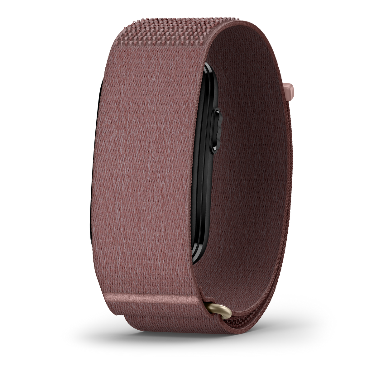 Garmin CIRQA Smart Band mauve L-XL strap for Venu activity monitor; textured woven fabric.