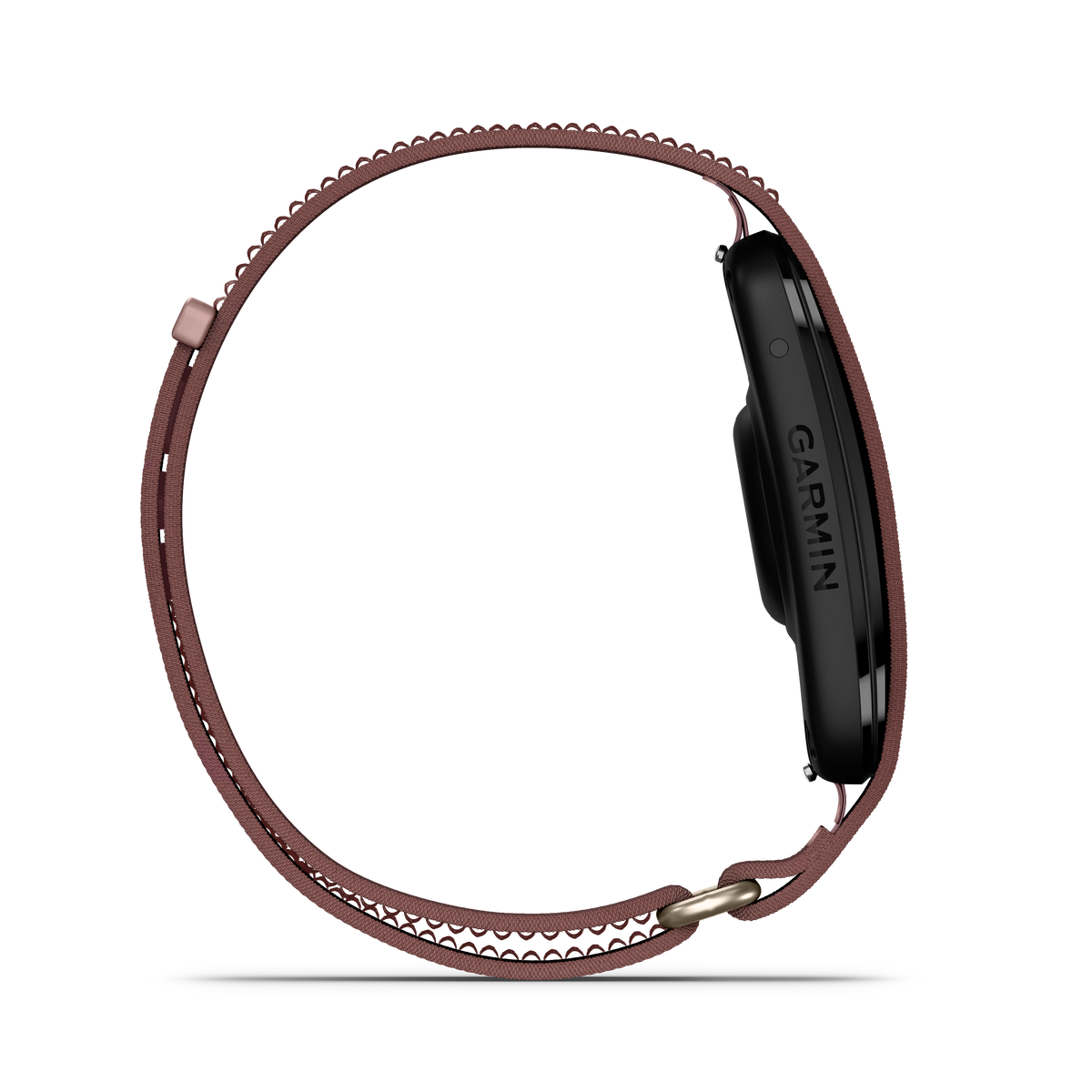 CIRQA Smart Band mauve Garmin Venu replacement strap with scalloped edge