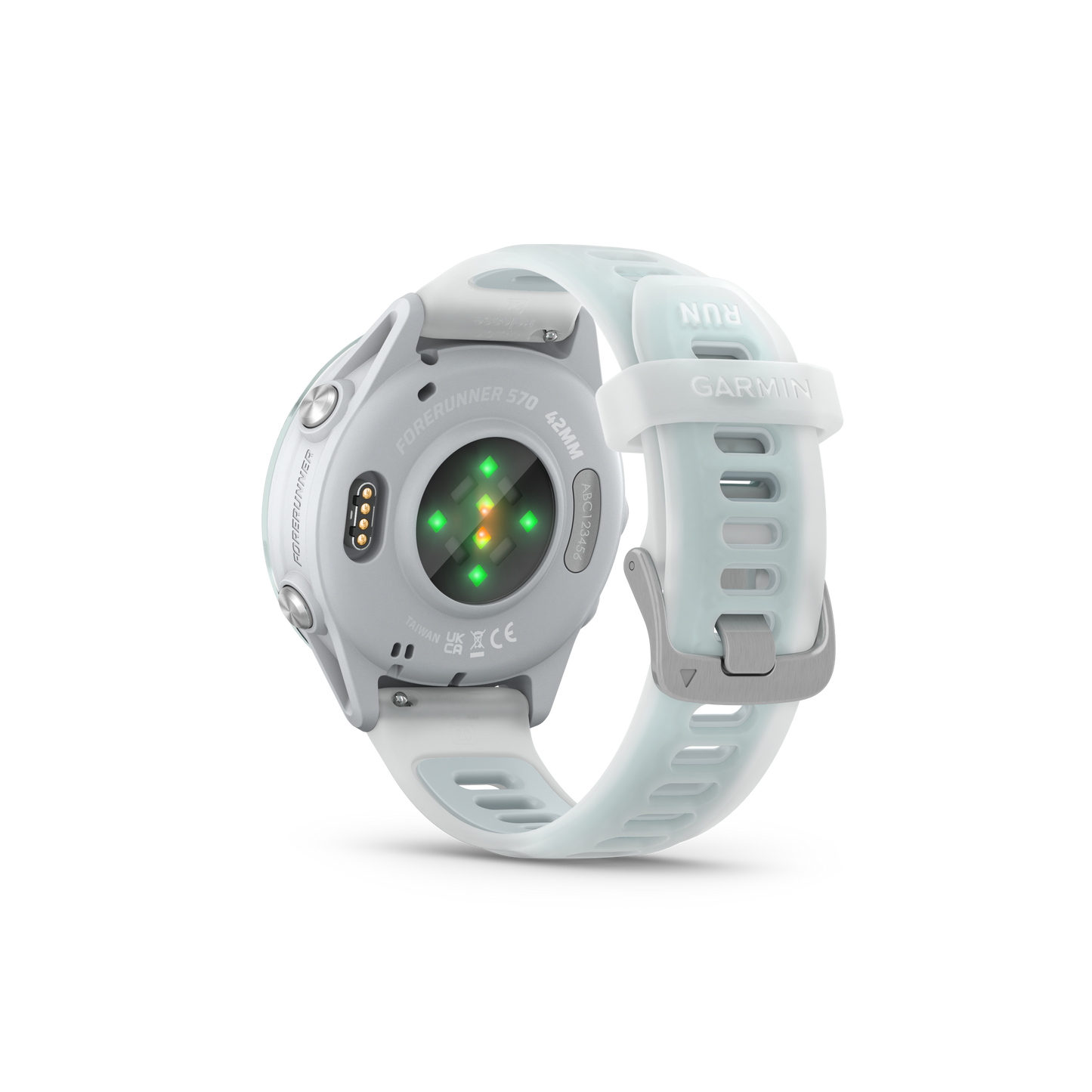 Garmin Forerunner 570, 42mm, Cloud Blue with Whitestone/Cloud Blue Band (010-02970-01) by Garmin