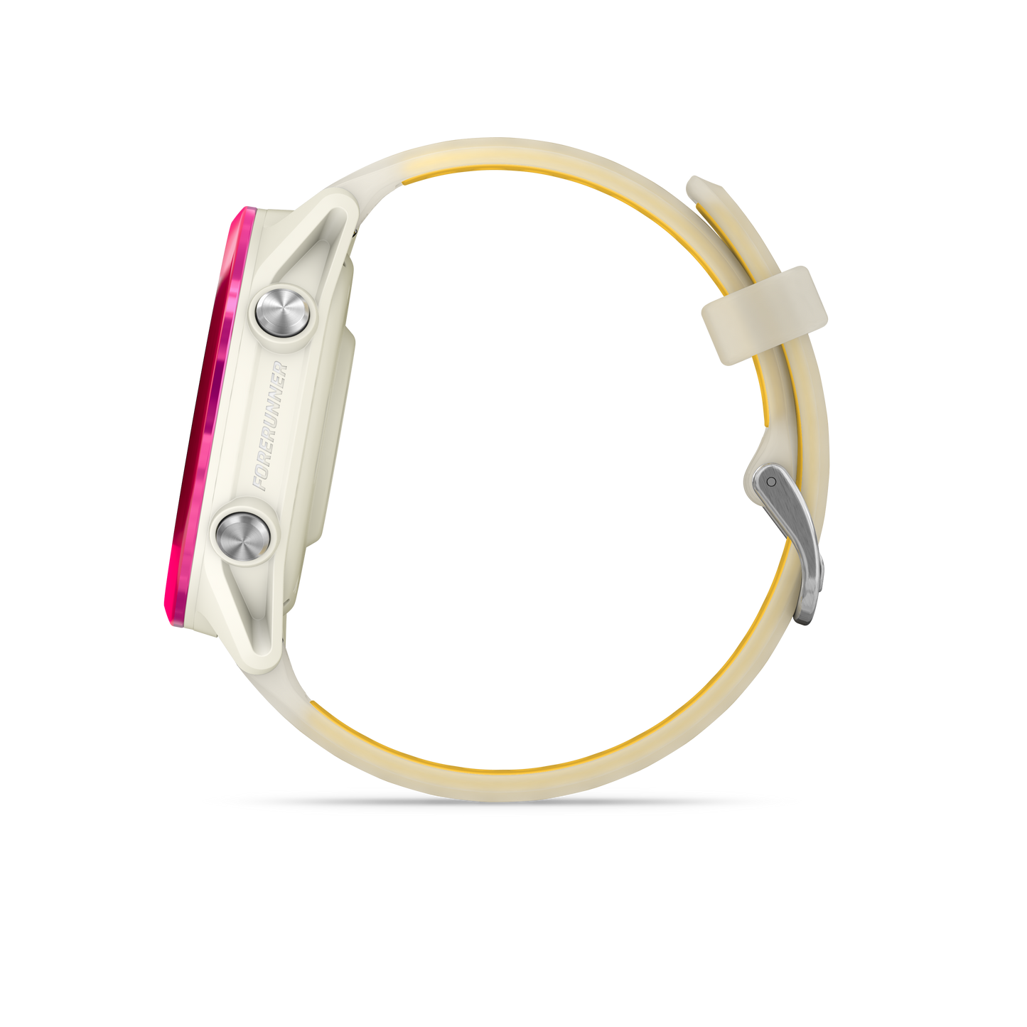 Garmin Forerunner 570 smartwatch, 42mm Raspberry with Bone/Mango band