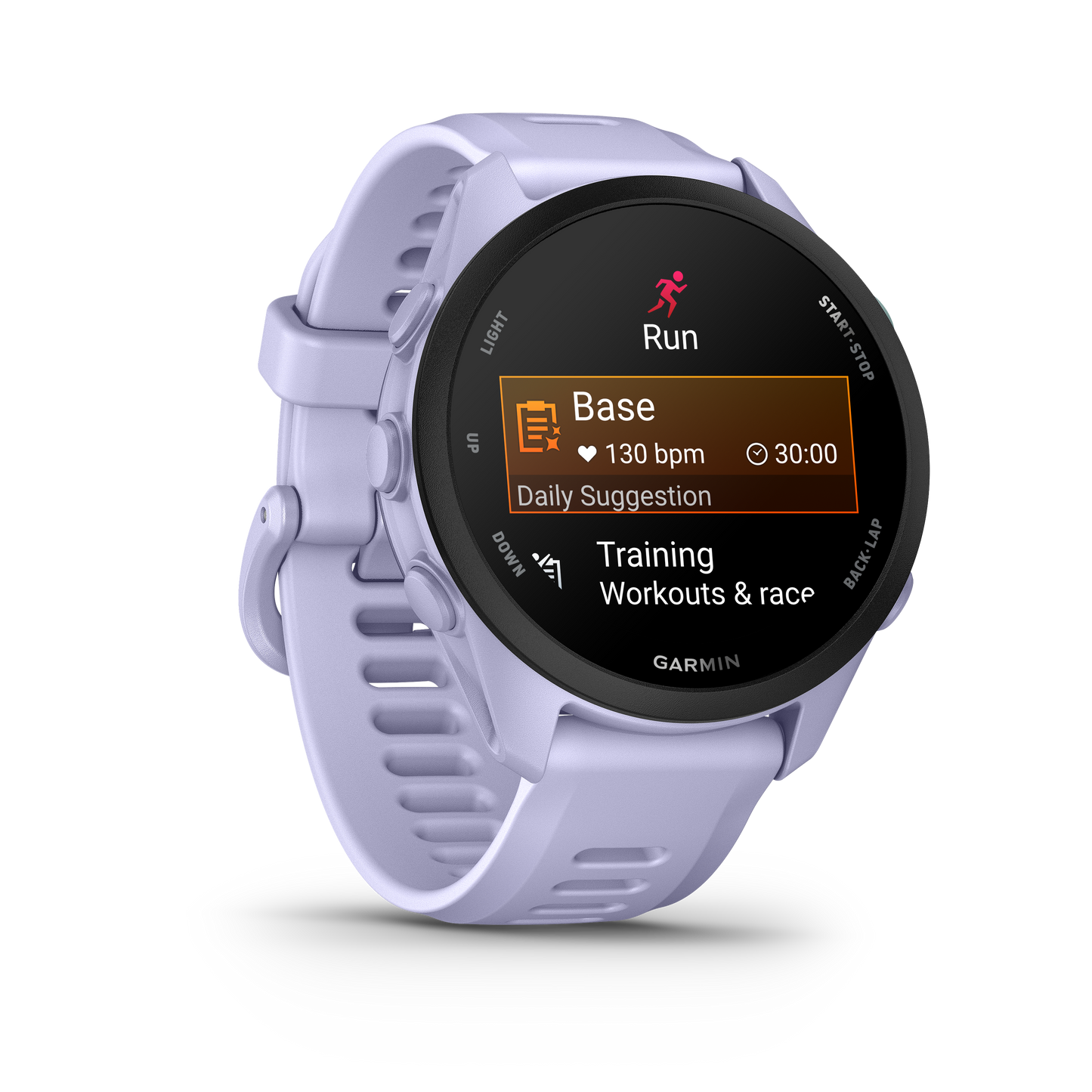 Garmin Forerunner 70, Cool Lavender, AMOLED GPS Fitness Smartwatch (010-04307-03)