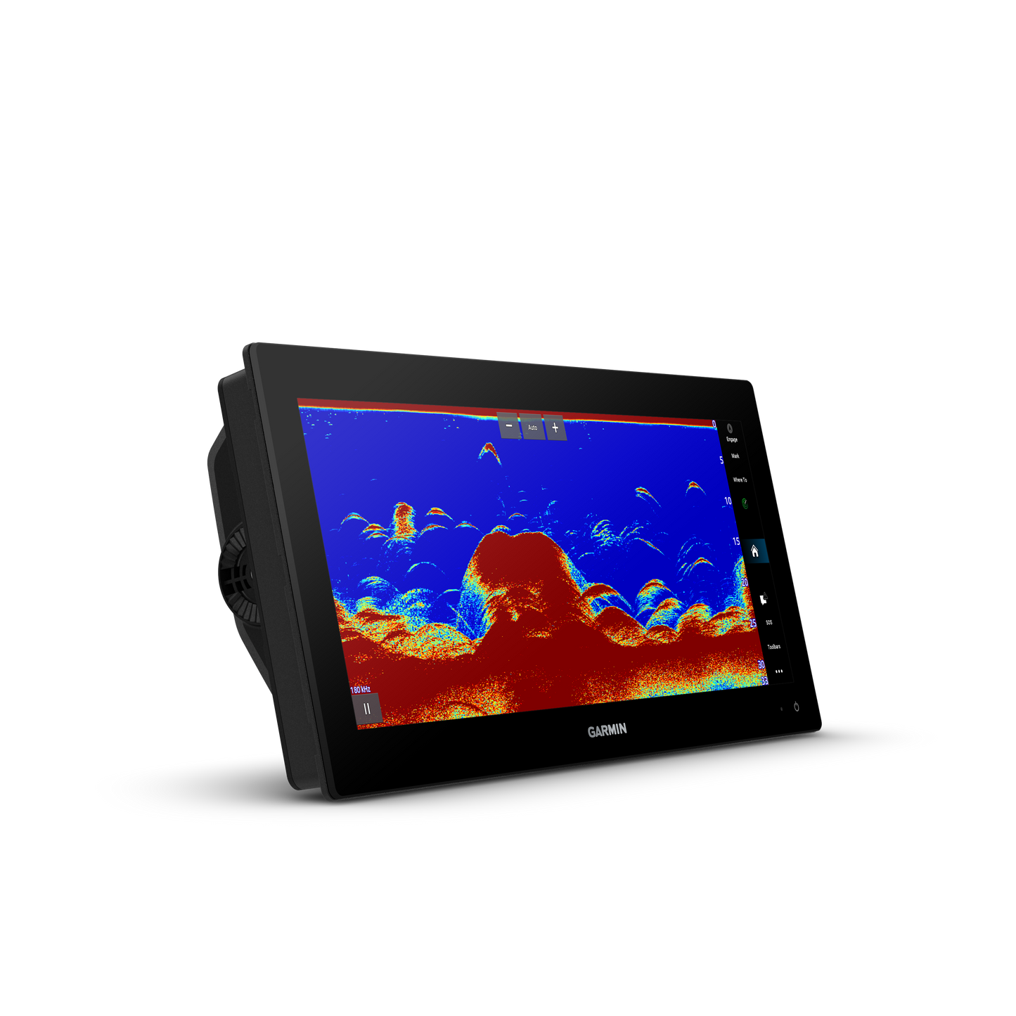 Garmin GPSMAP 1523xsv chartplotter with SideVu, ClearVu and CHIRP sonar and worldwide basemap