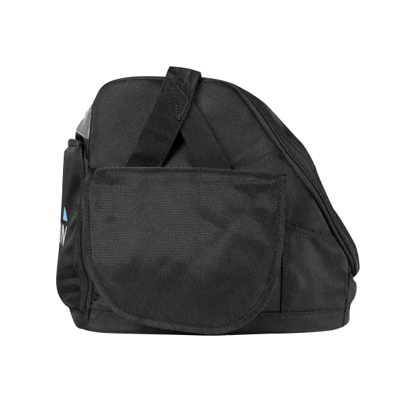 Garmin black carrying case with zippered closure, front pocket and carrying strap