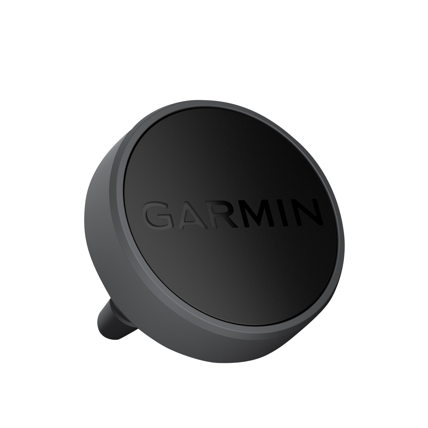 Garmin Approach CT1 Club Tracking Tags, gray round golf accessory with Garmin branding