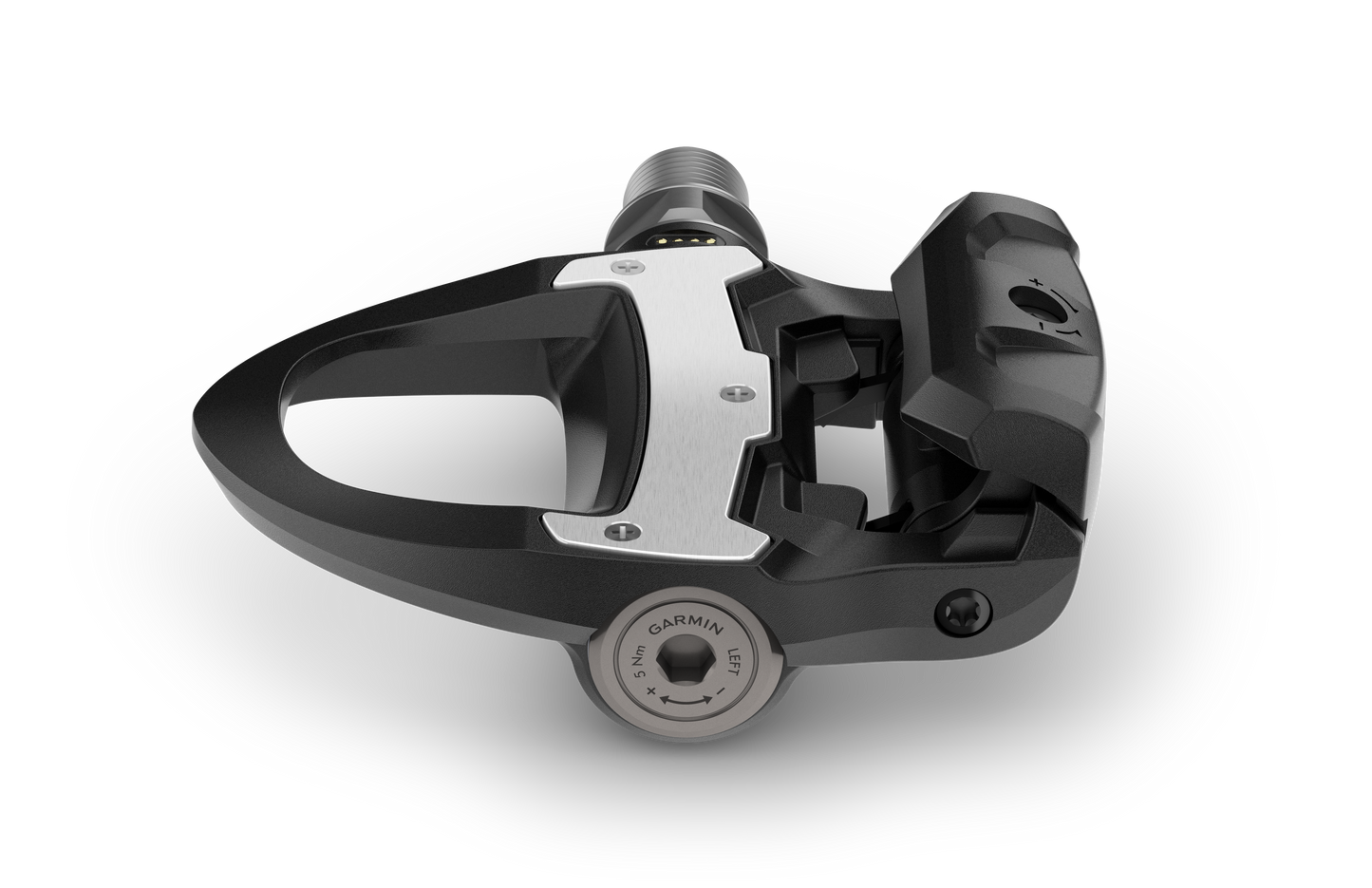 Garmin Rally RS210 dual-sensing power meter pedal, black and silver