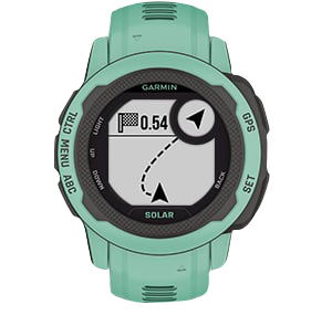 Garmin Instinct 2S Solar, Neo Tropic (Garmin Certified Refurbished) by Garmin