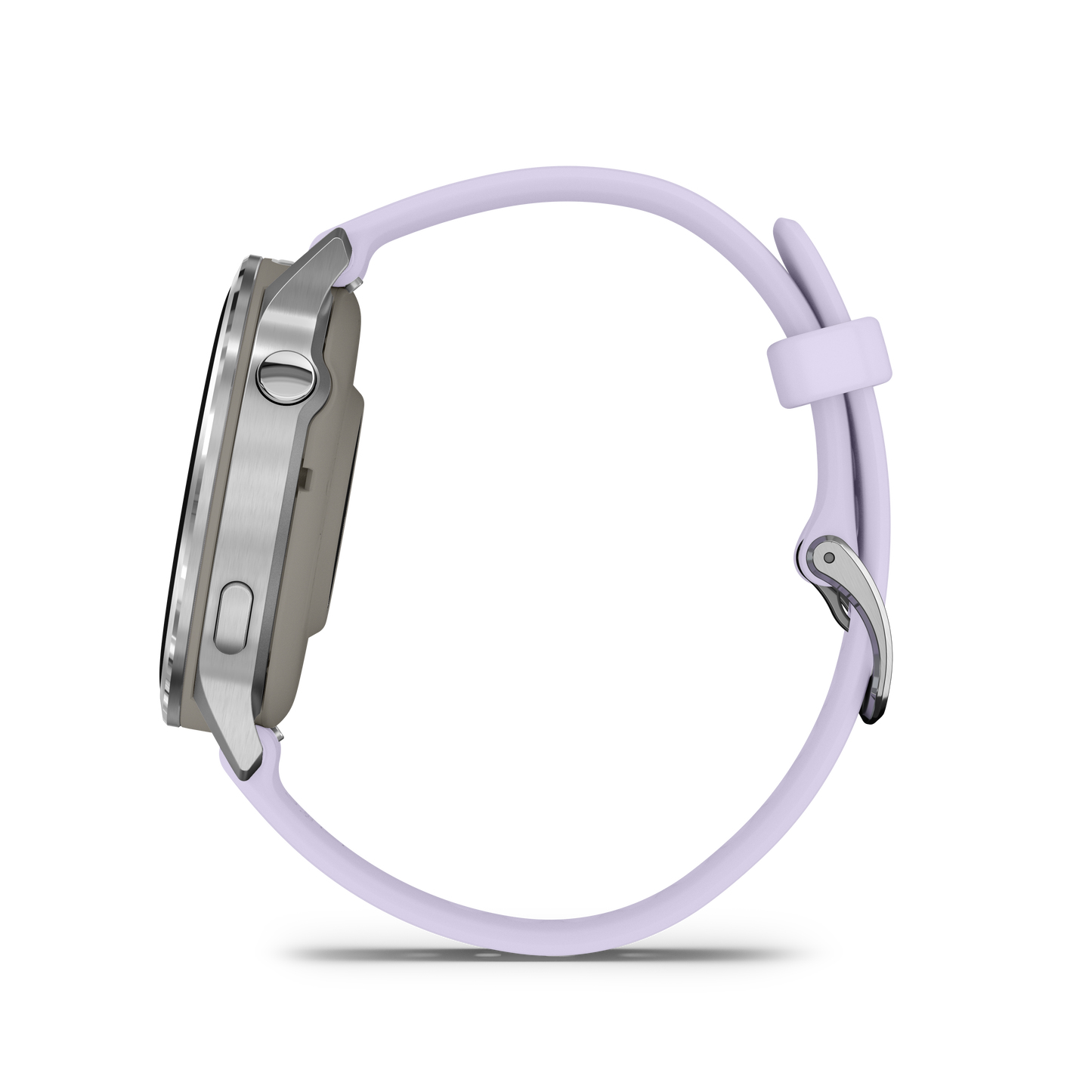 Garmin Venu 4, 41mm, Silver with Periwinkle Silicone Band (010-03013-01) by Garmin