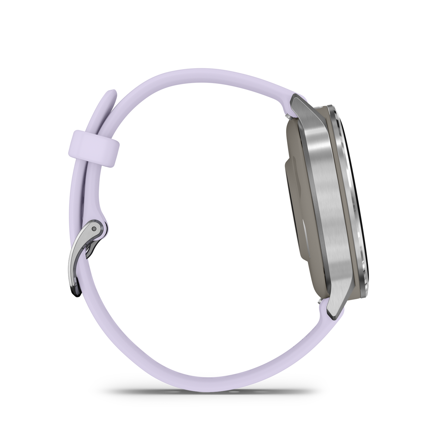 Garmin Venu 4, 41mm, Silver with Periwinkle Silicone Band (010-03013-01) by Garmin